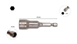 Ceta Form 6 x 65 mm Manyetik Lokma BT/0665