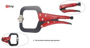 Ceta Form 300 mm X-Grip C Tipi Ayarlı Pense E55P-300-2