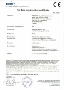 Sacit P850 Otomatik Kararan Kaynak Maskesi True Color Temiz | Net Görüntü