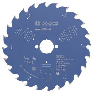 Bosch Ahşap Kesme Daire Testere Bıçağı 190*30 mm 24 Diş Expert 2608644083