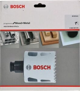 Metal ve Ahşap 210 mm Hss Bi-Metal %8 Kobaltlı Delik Testeresi BOSCH 2608594251