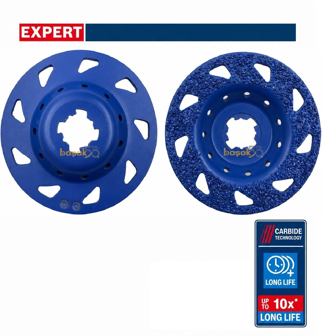 Bosch Expert 115 mm  X-Lock Çok Amaçlı Karbür Taşlama Diski Orta 2608901685