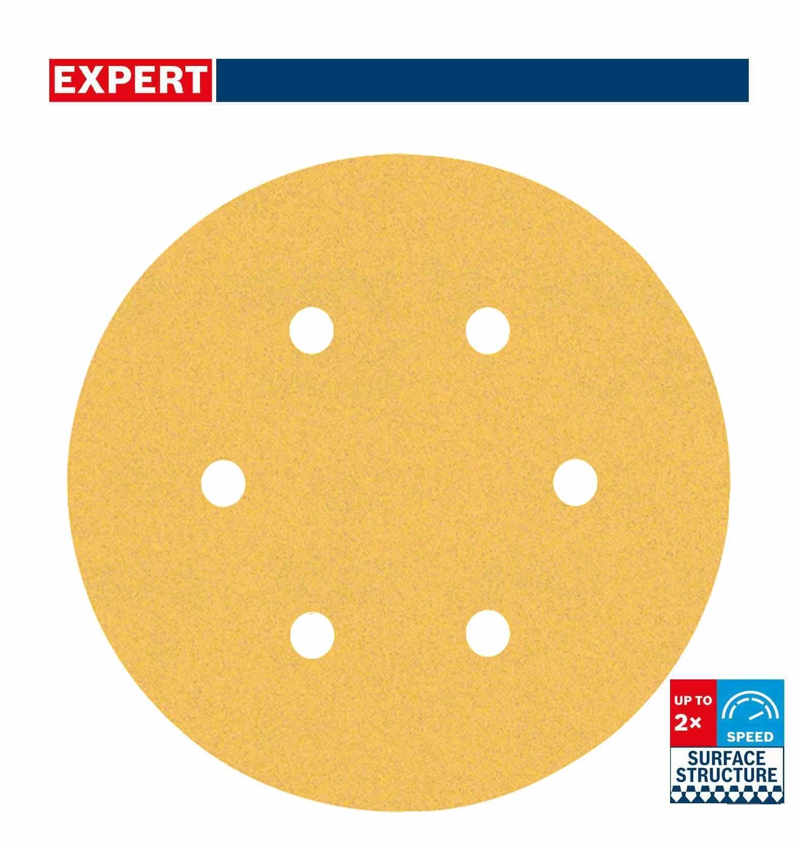 Bosch Expert C470 150 mm 120 Kum Zımpara Kağıdı 50'li 2608900921