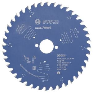 Bosch Ahşap Kesme Daire Testere Bıçağı 190*30 mm 40 Diş Expert 2608644084