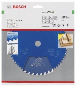 Bosch Ahşap Kesme Daire Testere Bıçağı 190*30 mm 40 Diş Expert 2608644084