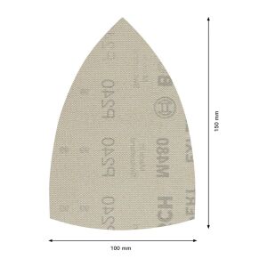 Bosch M480 100x150 mm 240 kum Elek Telli Net Zımpara 2608900731