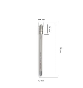 MTE M6 x 0,75 İnce Diş Makina Kılavuzu Düz HSSE DIN 374/C