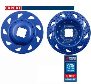 Bosch Expert 115 mm  X-Lock Çok Amaçlı Karbür Taşlama Diski Kaba Konik 2608901687