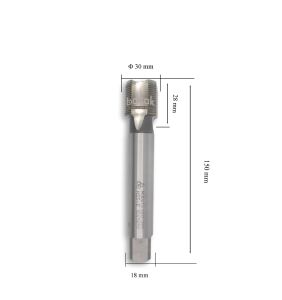 MTE M30x1,5 İnce Diş Makina Kılavuzu Düz HSSE DIN 374/C