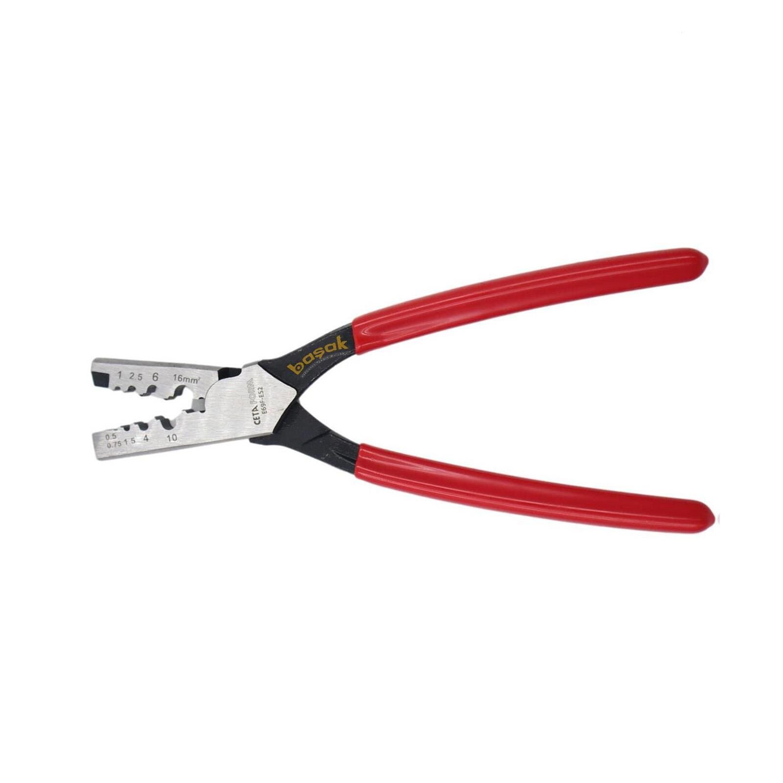 Ceta Form 0,5 - 16mm² Kablo Yüksüğü Sıkma Pensesi E69F-ES2