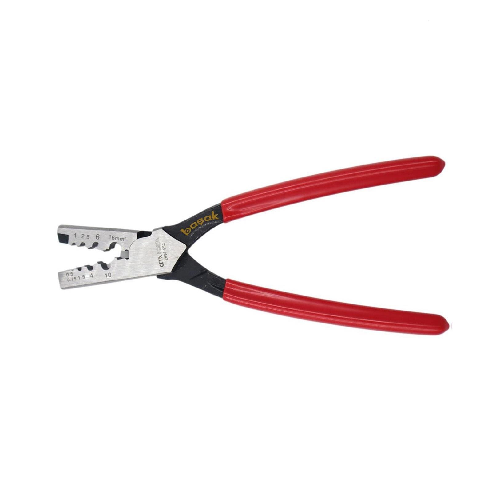 Ceta Form 0,5 - 16mm² Kablo Yüksüğü Sıkma Pensesi E69F-ES2