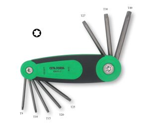 Ceta Form K99-F3-2 8 Parça Çakı Tipi TORX Anahtar Seti