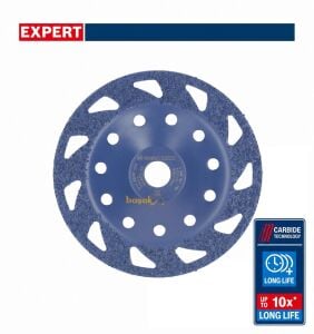 Bosch Expert 180 mm Çok Amaçlı Karbür Taşlama Diski Orta Düz 2608901748