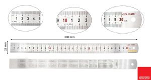Ceta Form 30 cm Çelik Cetvel P15-030