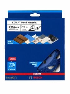 Bosch Expert 180 mm Çok Amaçlı Karbür Taşlama Diski Orta Konik 2608901750