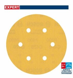 Bosch Expert C470 150 mm 400 Kum Zımpara Kağıdı 50'li 2608900925