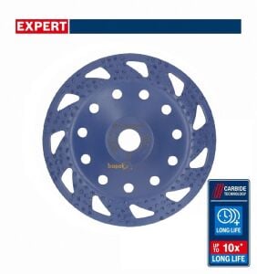 Bosch Expert 180 mm Çok Amaçlı Karbür Taşlama Diski Kaba Konik 2608901749