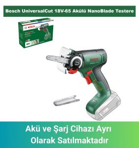 Bosch UniversalCut 18V-65 (Akü ve Şarj Yoktur) Akülü NanoBlade testere 06033D5200