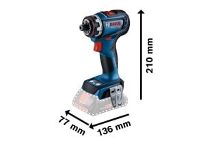 GSR 18V-90 FC 18V Akülü Vidalama Makinesi 2x4 Ah 06019K6200