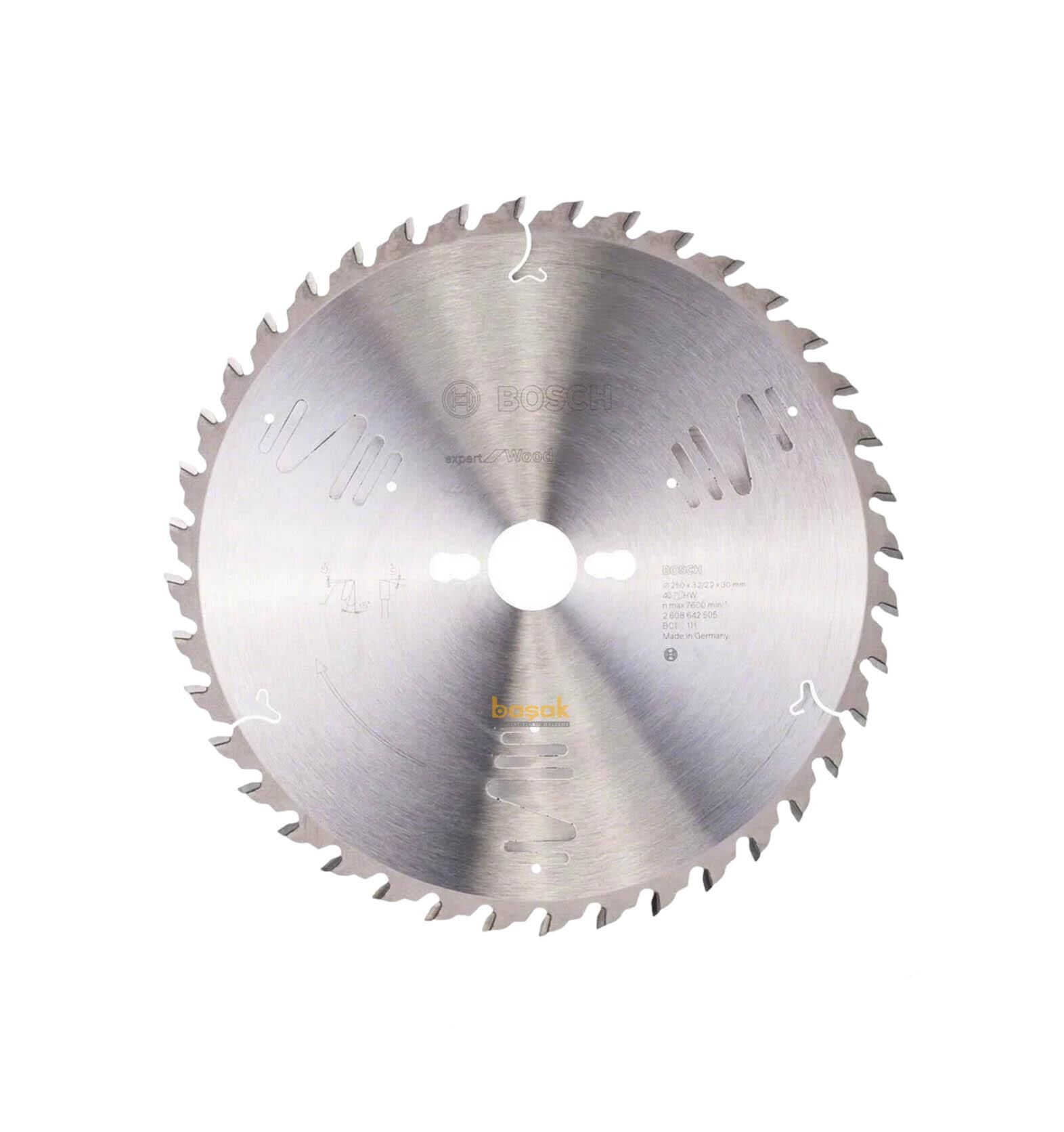 Bosch Expert 250*30 mm 40 Diş Ahşap-Sunta Daire Testere Bıçağı 2608642505