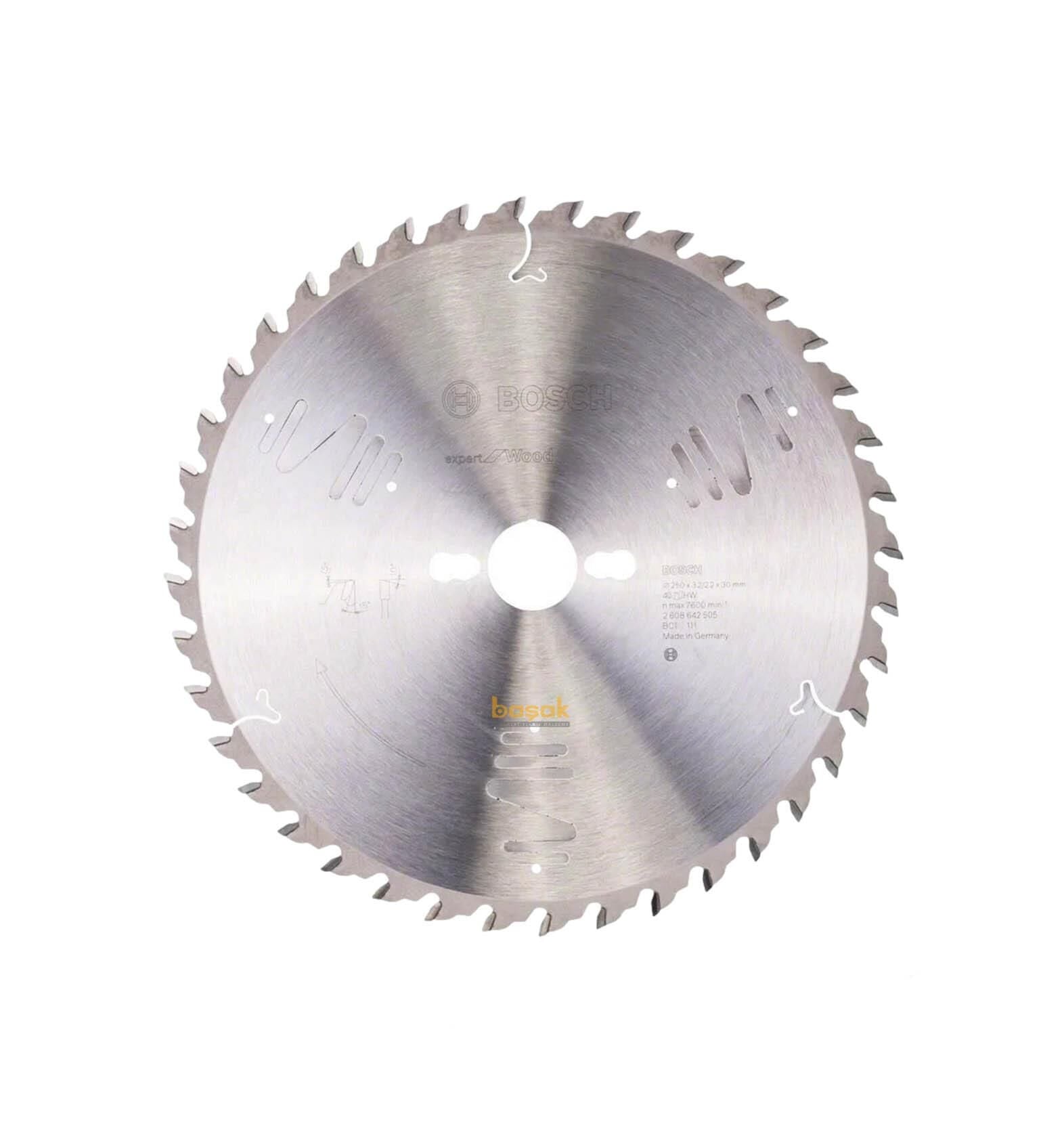 Bosch Expert 250*30 mm 40 Diş Ahşap-Sunta Daire Testere Bıçağı 2608642505