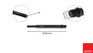Ceta Form M4*90 Somun Tutucu Uç Yedeği R04K-M04