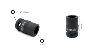 Ceta Form 14 mm 1/2” 6 Köşe Havalı Lokma Anahtar C62-H14