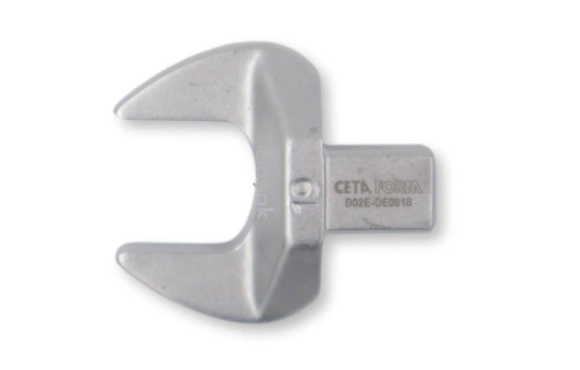 Ceta Form 18mm Açık Ağız Tork Anahtar Ucu 9x12 mm D02E-OE0918