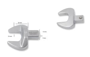 Ceta Form 18mm Açık Ağız Tork Anahtar Ucu 9x12 mm D02E-OE0918