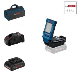 Bosch GLI 18V-800 1x4 Ah ProCORE Akülü Led Çalışma Lambası Bez Çantalı