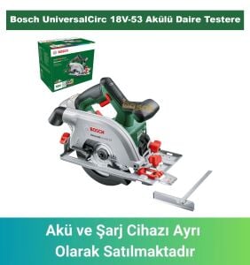 Bosch UniversalCirc 18V-53 Akülü Daire Testere (Akü ve Şarj Yoktur) 06033B1400