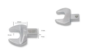 Ceta Form 16mm Açık Ağız Tork Anahtar Ucu 9x12 mm D02E-OE0916