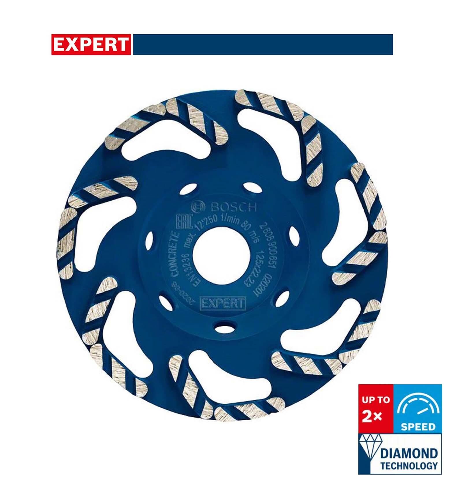 Bosch Expert Çanak Disk BF Concrete 125 mm 2608900651