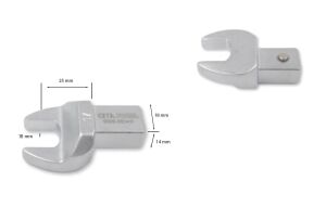 Ceta Form 18mm Açık Ağız Tork Anahtar Ucu (14x18mm) D02E-OE1418