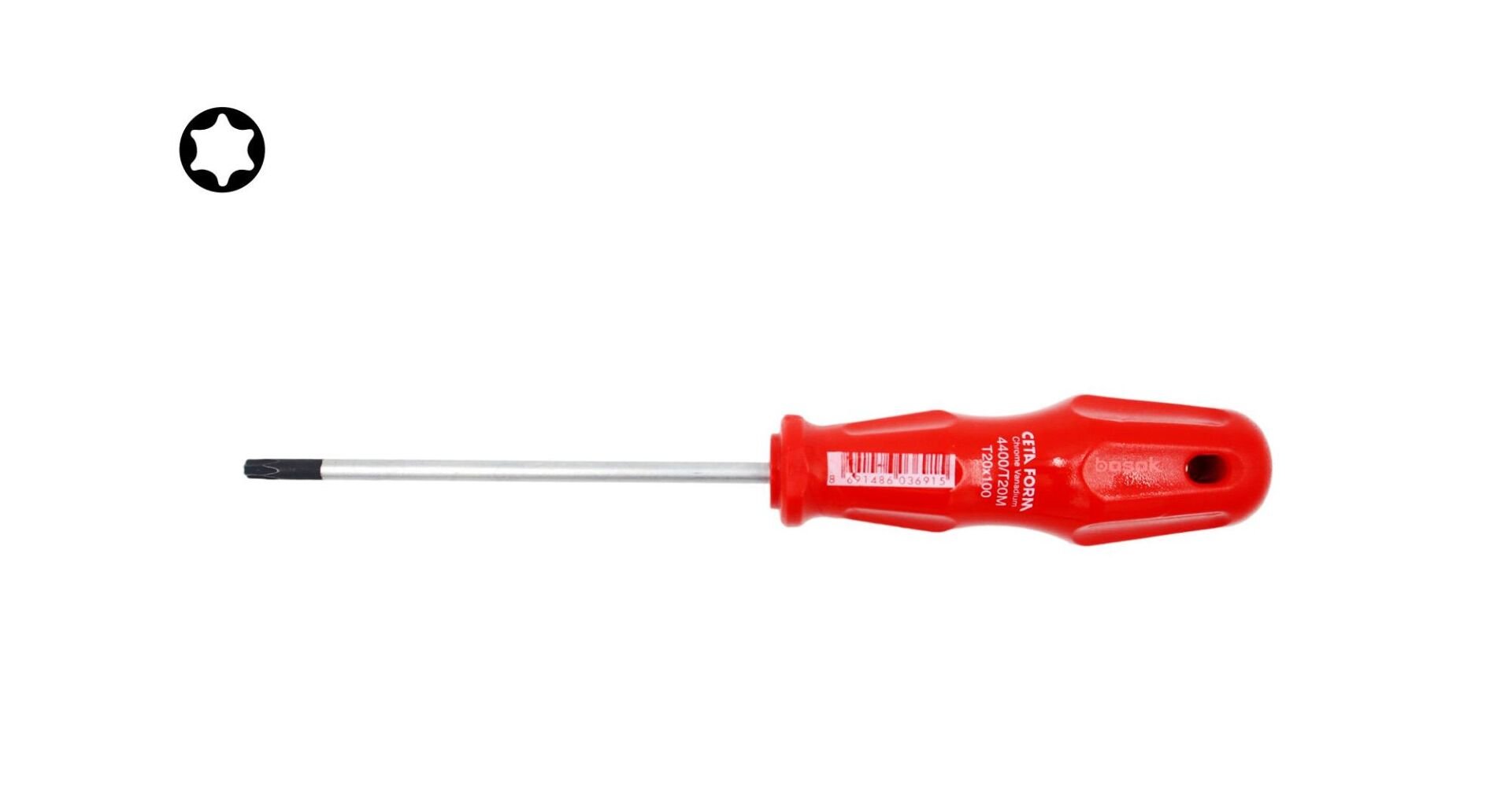 Ceta Form T20 x 100 mm Torx Tornavida 4400/T20M