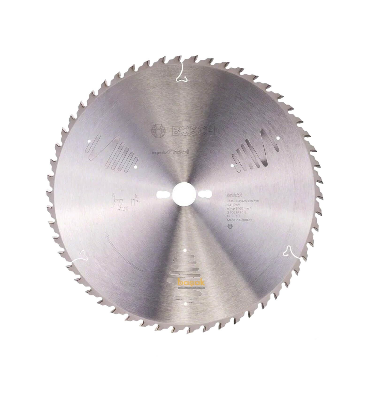 Bosch 350 mm 54 Diş Ahşap | Sunta Daire Testere Expert 2608642512