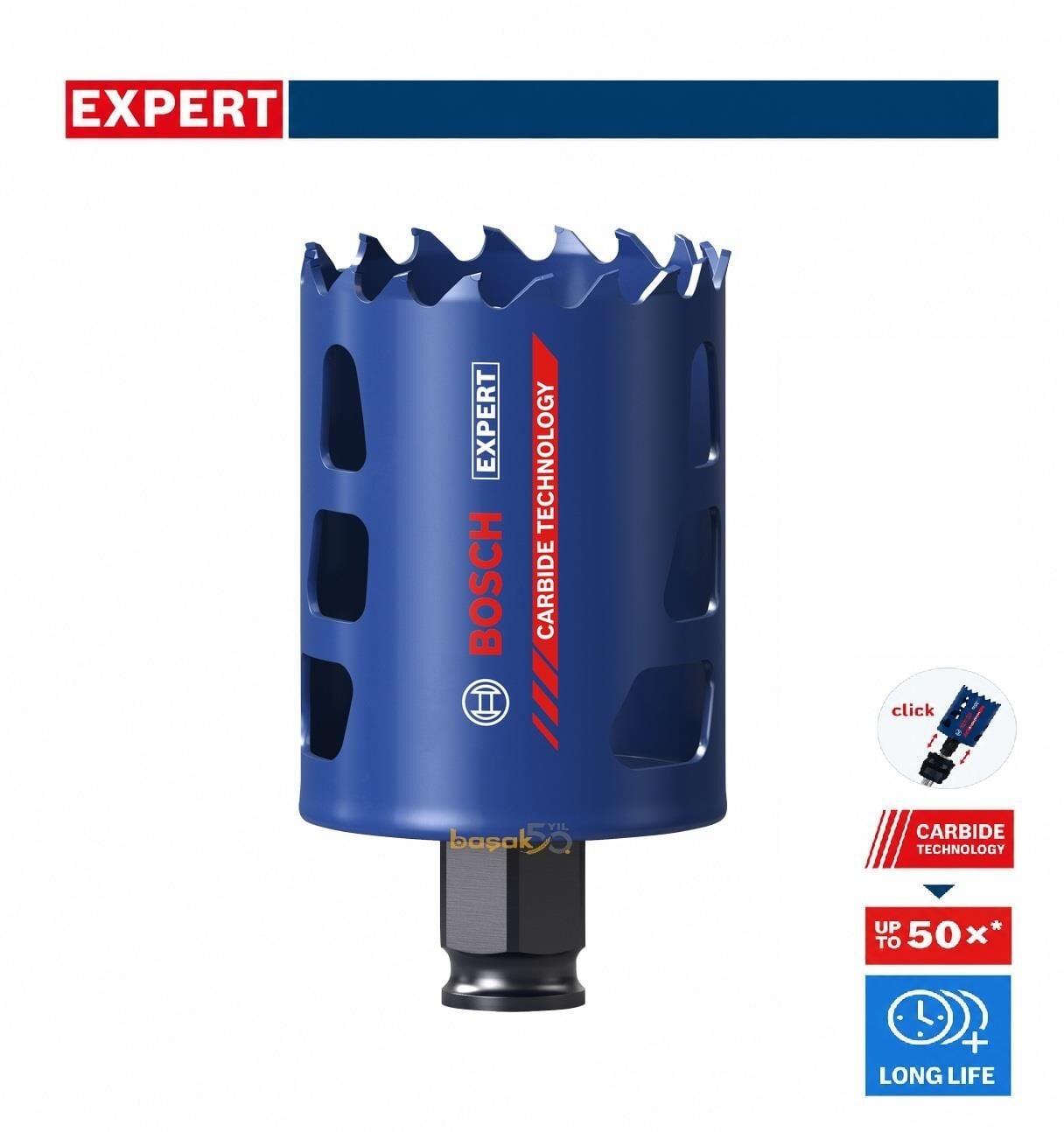 Bosch Expert 51 mm Farklı Malzemeler İçin Karbür Panç 2608901887