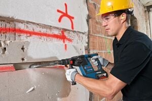 Bosch GBH 18V-26 F+GDE 18V-16 Toz Emmeli 2x5,5 Ah Procore Akülü Kırıcı Delici 061191000G