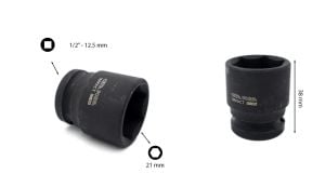 Ceta Form 21 mm 1/2” 6 Köşe Havalı Lokma Anahtar C62-H21