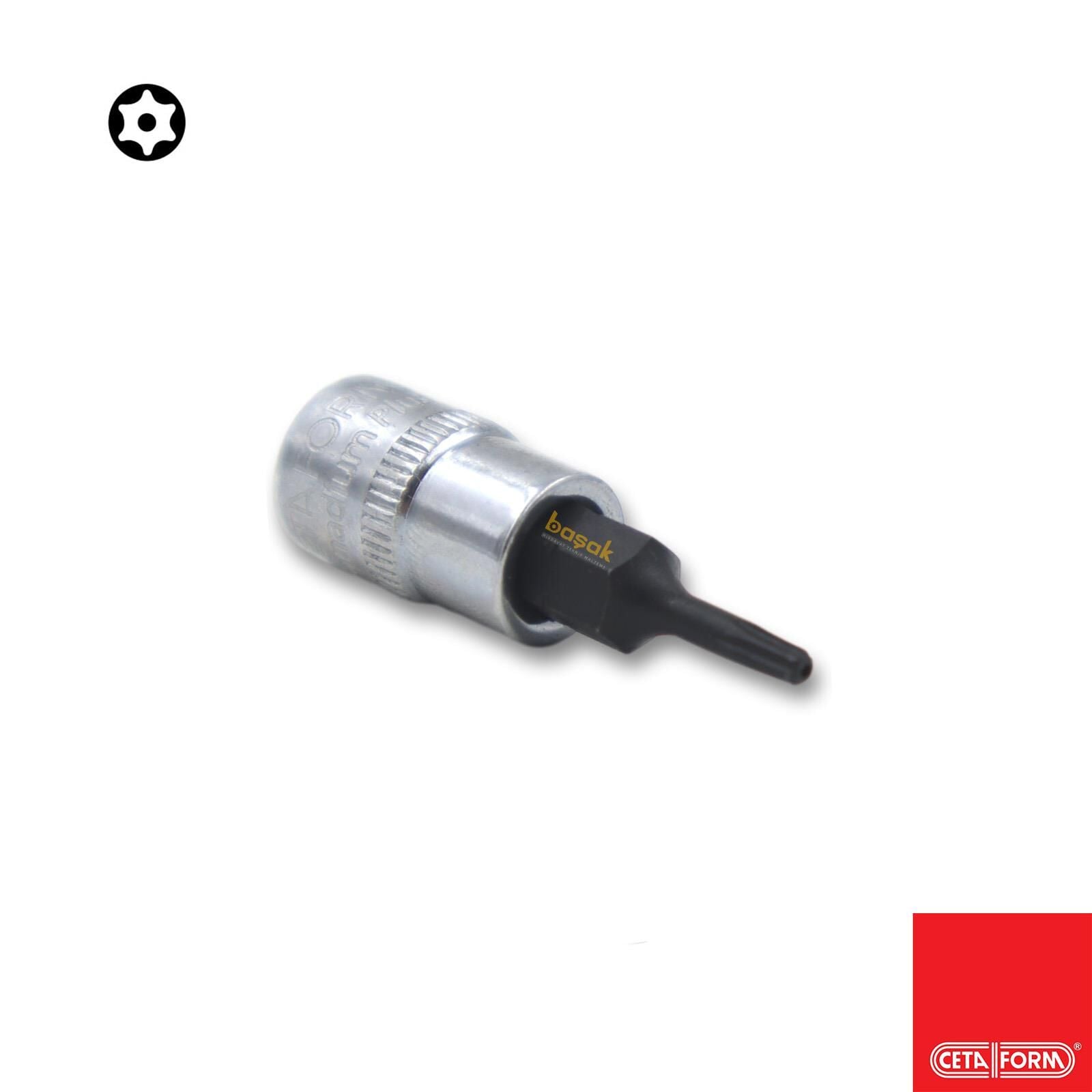 Ceta Form T9 1/4” Lokmalı Delikli Torx Allen C08S-TR09