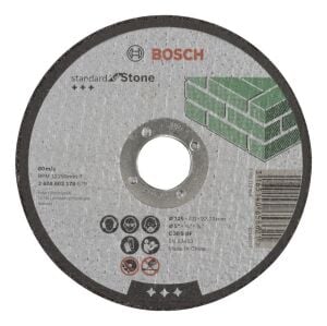 Bosch 125x3 mm Standart Taş-Mermer Kesme Taşı Düz 2608603178