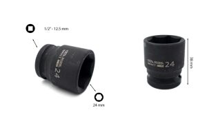 Ceta Form 24 mm 1/2” 6 Köşe Havalı Lokma Anahtar C62-H24