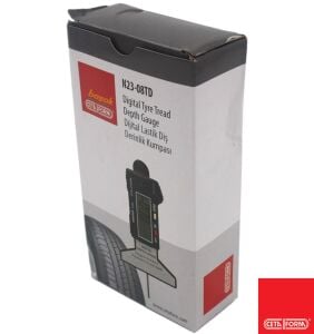 Ceta Form 0 - 25 mm Dijital Lastik Diş Derinlik Kumpası N23-08TD