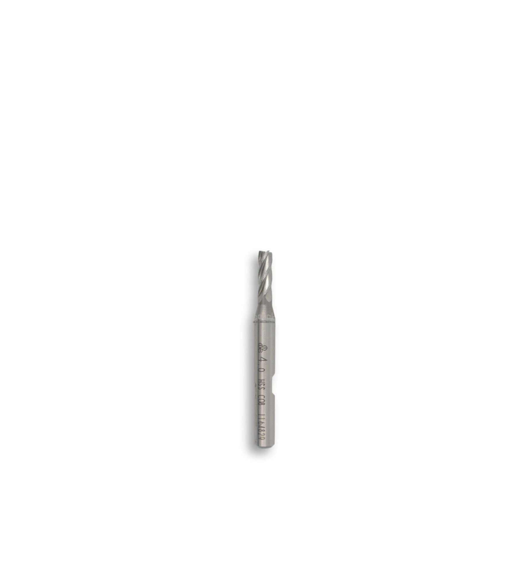 MTE 4 mm Parmak Freze Hss-Co8 DIN 844/B-N