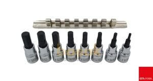 Ceta Form 3-10 mm 3/8'' Allen Uçlu Lokma Takımı 8 Parça C18S-RH08