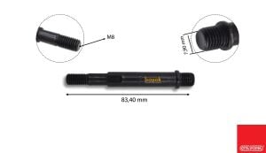 Ceta Form M8*90 Somun Tutucu Uç Yedeği R04K-M08