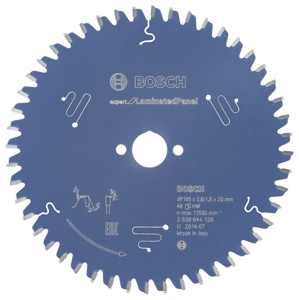 Bosch Laminant Parke Kesme Testeresi 165*20 mm 48 Diş Expert 2608644128