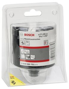 Tuğla, Ahşap, Fiber, Sıva, Fayans İçin 77 mm Panç BOSCH 2608580751