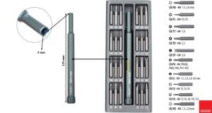 Ceta Form 25 Parça Hassas Bits Uç Takımı CB4/ST25