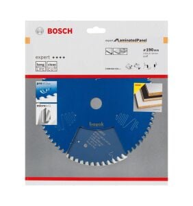 Bosch Laminant Parke Kesme Testeresi 190*20 mm 60 Diş Expert 2608644129